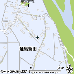 栃木県小山市延島新田601周辺の地図