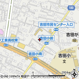 茨城県水戸市元吉田町1419-5周辺の地図