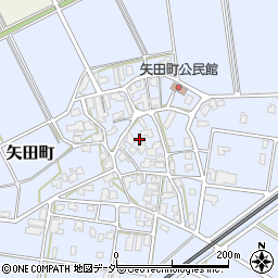 石川県小松市矢田町イ周辺の地図