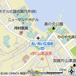 石川県加賀市片山津温泉（モ）周辺の地図