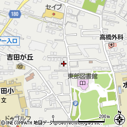 茨城県水戸市元吉田町1733-1周辺の地図