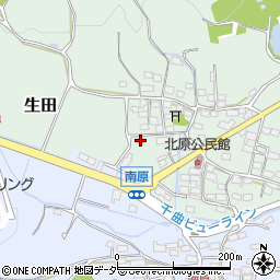 長野県上田市生田4211周辺の地図
