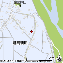 栃木県小山市延島新田603周辺の地図