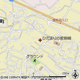 群馬県高崎市剣崎町722-3周辺の地図