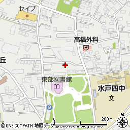 茨城県水戸市元吉田町1973周辺の地図