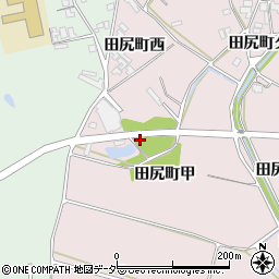 石川県加賀市田尻町井周辺の地図