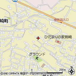 群馬県高崎市剣崎町714周辺の地図