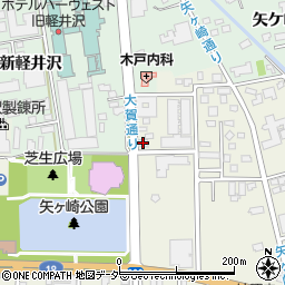 長野県北佐久郡軽井沢町軽井沢東43-4周辺の地図