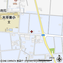 栃木県栃木市大平町上高島752周辺の地図
