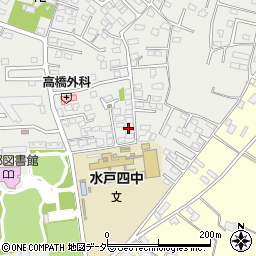 茨城県水戸市元吉田町2014-4周辺の地図