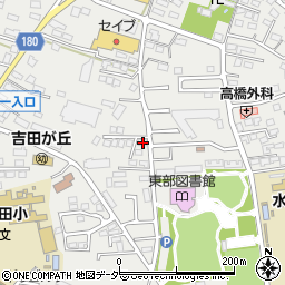 茨城県水戸市元吉田町1733-9周辺の地図
