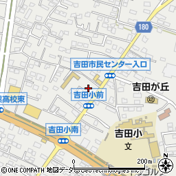 茨城県水戸市元吉田町1418周辺の地図
