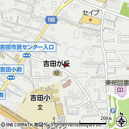 茨城県水戸市元吉田町1736周辺の地図