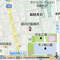 長野県北佐久郡軽井沢町軽井沢東26周辺の地図