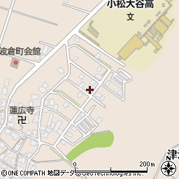 石川県小松市津波倉町ネ周辺の地図
