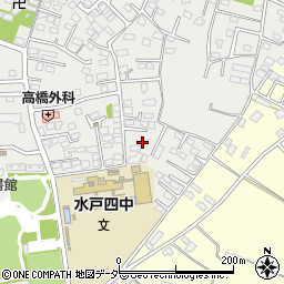 茨城県水戸市元吉田町2038周辺の地図