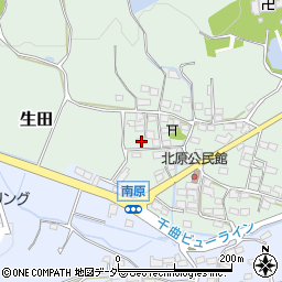 長野県上田市生田4197周辺の地図