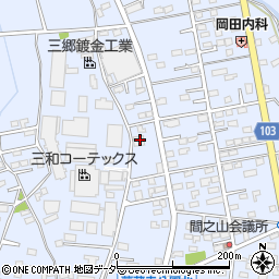 阪東電機（株）周辺の地図