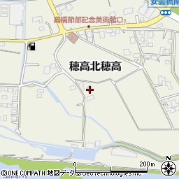 長野県安曇野市穂高北穂高1380周辺の地図