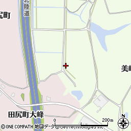 石川県加賀市美岬町ヘ周辺の地図