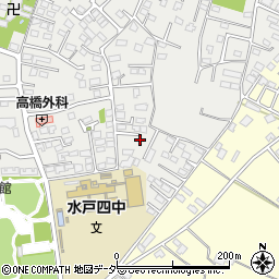 茨城県水戸市元吉田町2040-5周辺の地図