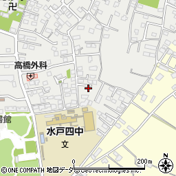 茨城県水戸市元吉田町2040-9周辺の地図