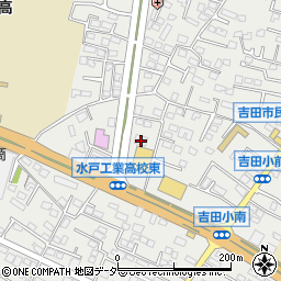 茨城県水戸市元吉田町1320周辺の地図