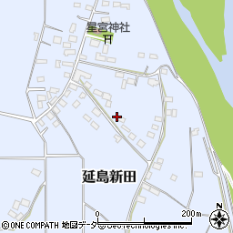 栃木県小山市延島新田597周辺の地図