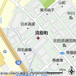 三蔵太田運送部周辺の地図