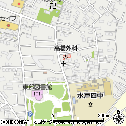 茨城県水戸市元吉田町1987-12周辺の地図