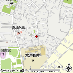 茨城県水戸市元吉田町2014-2周辺の地図