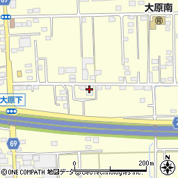 群馬県太田市大原町99周辺の地図