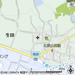 長野県上田市生田4195周辺の地図