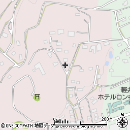 ＣＨＩＣＡＧＯ軽井沢周辺の地図
