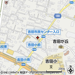 茨城県水戸市元吉田町1415周辺の地図