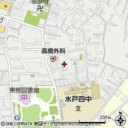 茨城県水戸市元吉田町1987-4周辺の地図