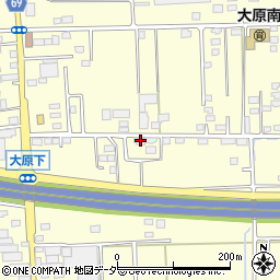 群馬県太田市大原町97周辺の地図