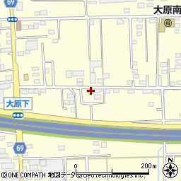 群馬県太田市大原町97周辺の地図