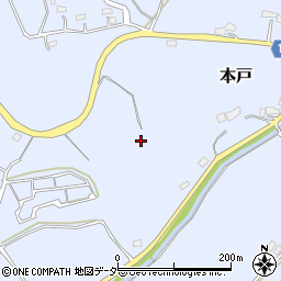 茨城県笠間市本戸5357周辺の地図