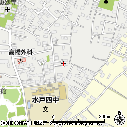茨城県水戸市元吉田町2040-3周辺の地図