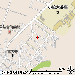 石川県小松市津波倉町ネ43-2周辺の地図