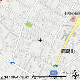 栃木県足利市鹿島町周辺の地図