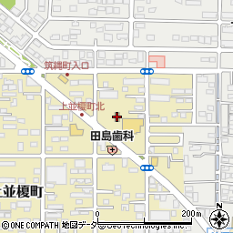 ミニストップ高崎ハナミズキ通り店周辺の地図