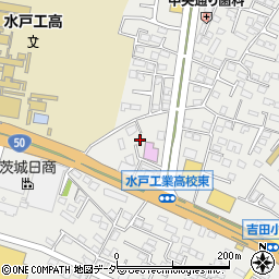茨城県水戸市元吉田町1325周辺の地図