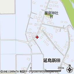 栃木県小山市延島新田652周辺の地図