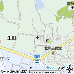 長野県上田市生田4194周辺の地図