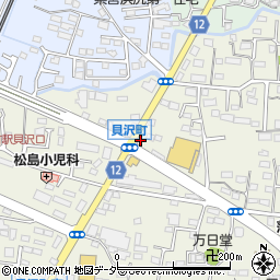 ヘアーサロンカトレヤ　高崎店周辺の地図