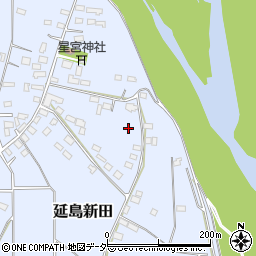 栃木県小山市延島新田590周辺の地図