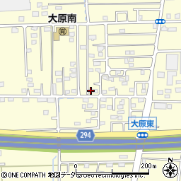 群馬県太田市大原町110-69周辺の地図