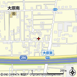 群馬県太田市大原町111-119周辺の地図